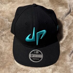 Dude Perfect New Era Black 9FIFTY Snapback Hat